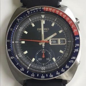 1972 Seiko 6139-6005 “Pepsi Pogue” Automatic Watch